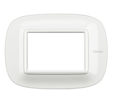 BT Axolute White Рамка 3 мод эллипс.