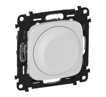 Legrand Valena ALLURE DIY Бел Светорегулятор поворотный, 300Вт, универсальный, без нейтрали.