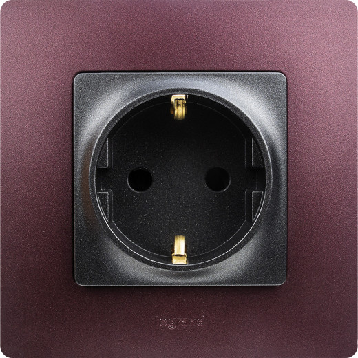 Рамка 1 пост - Legrand Etika - сливовый