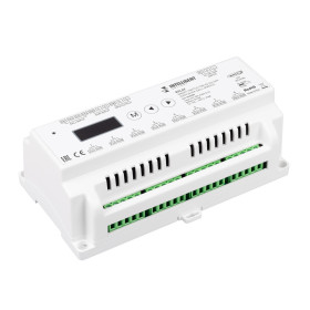 Arlight INTELLIGENT Релейный модуль SMART-SWITCH-708-82-D2-DIN (230V, 8x10A, DALI, DMX512) (IARL, IP20 Пластик, 5 лет)