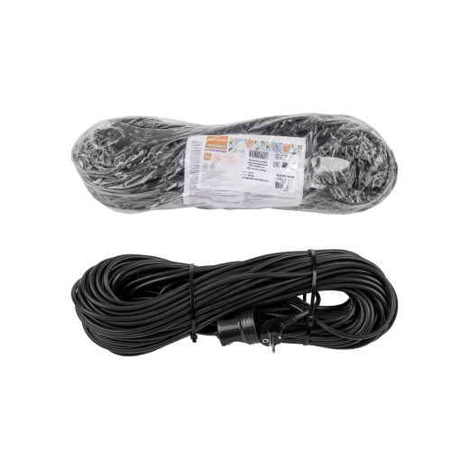 Удлинитель-шнур силовой народный ПВС 4000 Вт с/з, 30м, штепс. гнездо