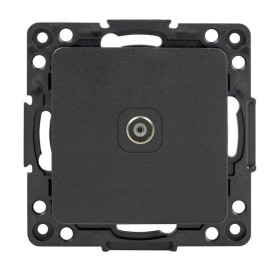 EKF PROxima Стокгольм Механизм Розетки TV 1-местной оконечной 10дБ-240МГц черный.