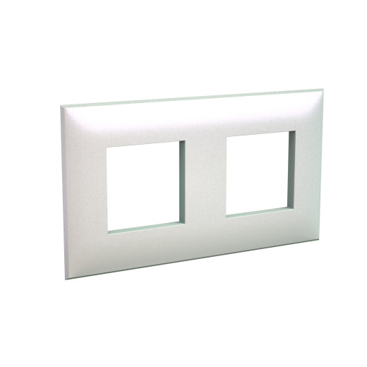 Рамка 2 поста (4 мод.), Avanti, белый жемчуг