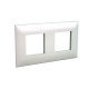 Рамка 2 поста (4 мод.), Avanti, белый жемчуг