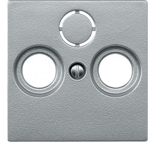 Schneider Electric Merten SM Алюминий Накладка розетки TV-FM/TV-FM-SAT