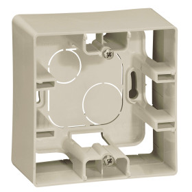 Legrand Etika Слоновая кость Коробка для накладного монтажа 1-ая.