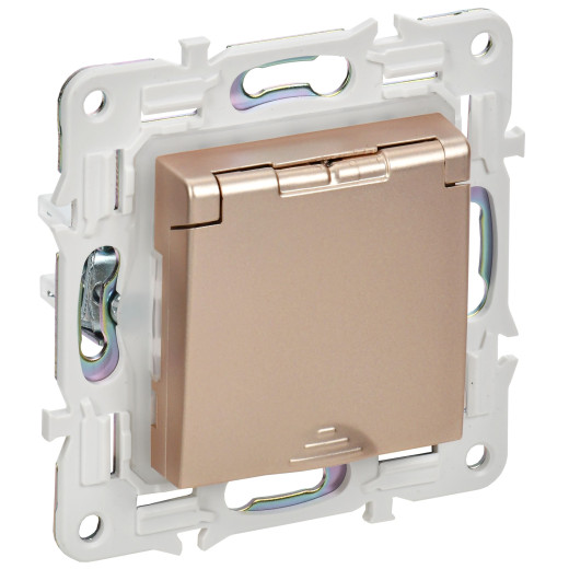 SKANDY Роз. з/к/ш кр. 16А IP44 SK-R11Sa песоч. IEK