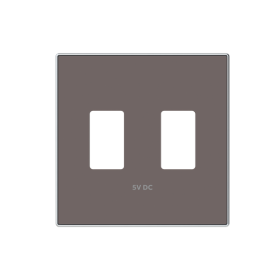 ABB SKY Тауп Накладка для механизма 2хUSB зарядного устройства