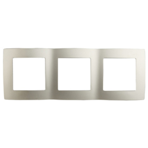 12-5003-04 ЭРА Рамка на 3 поста, Эра12, шампань (15/150/2400)