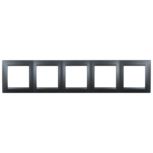 Рамка 5 постов, графит