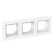3 - местная рамка, IP44, белая, пластик Эпика EKF