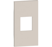 BT Living now Песочный Лицевая панель для оптоволоконной розетки 2 мод.