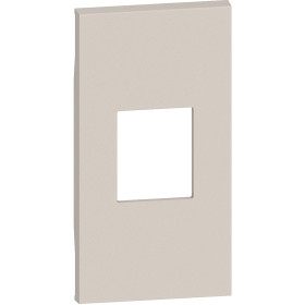 BT Living now Песочный Лицевая панель для оптоволоконной розетки 2 мод.