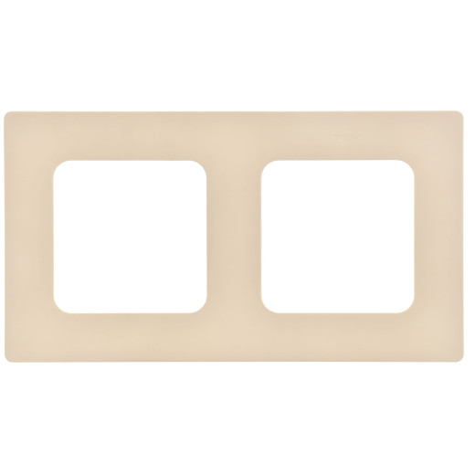 FLITE Рамка 2-мест. РУ-2-К-ФлСл сл IEK