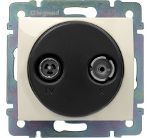 Legrand Valena Крем Розетка TV-FM единственная (каб сеть) 862 МГц 1.5 дБ.