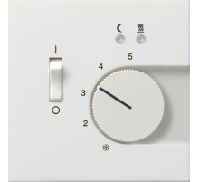 Gira F100 Бел глянц накладка для регулятора температуры пола