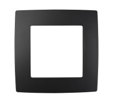 ЭРА 12-5001-05 Рамка на 1 пост, Эра12, антрацит (20/200/6400)