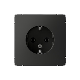Systeme Electric ArtGallery Базальт Розетка с заземлением, 16А, механизм