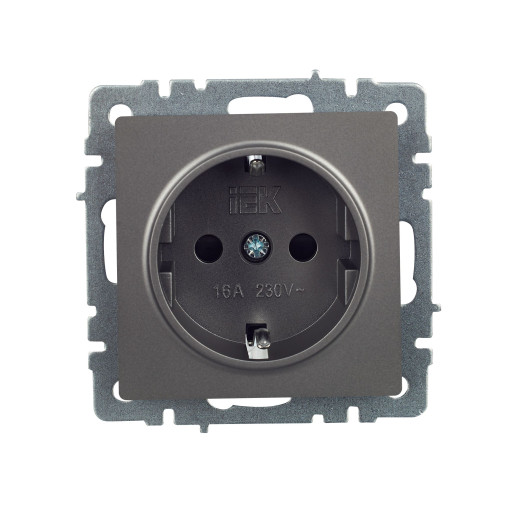 BRITE Роз. с з/к/ш 16А РС14-1-0-БрС сталь IEK