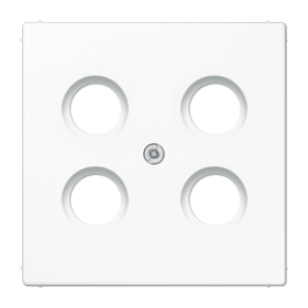 JUNG Крышка для SAT-TV-розетки белая