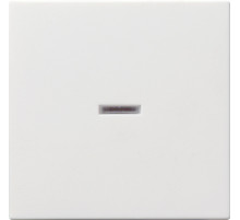 Gira S-55 Бел Клавиша 1-ая с подсветкой