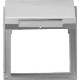 Gira TX-44 Алюминий Переходник с непрозрачной крышкой для изделий серии S-55