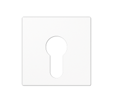 JUNG Крышка для выключателя с замком белый