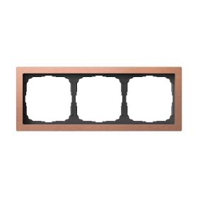 Systeme Electric ArtGallery Pure Металл Медь Рамка 3-ая