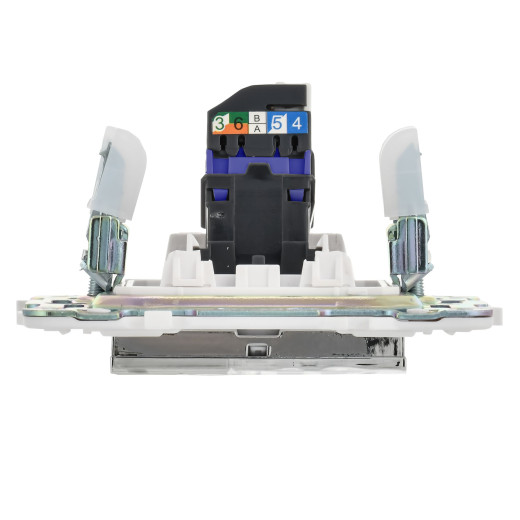 SKANDY Роз. комп. RJ45 кат.6 SK-K02N никель IEK