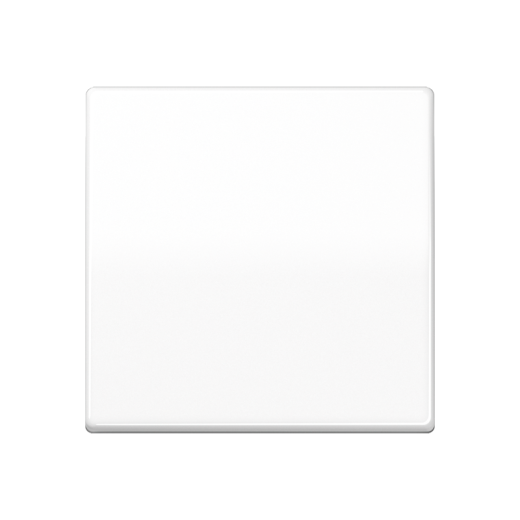 Клавиша для балансирного выключателя, термопласт, белая