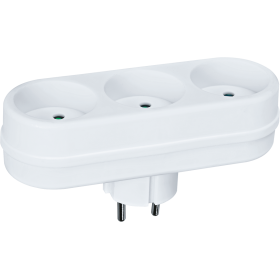 Navigator Разветвитель 94 697 NAD-L-3X-WH 3 гн. (в ряд) б/з