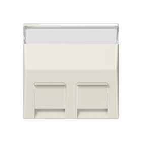 JUNG Крышка для модульных гнезд, слоновая кость