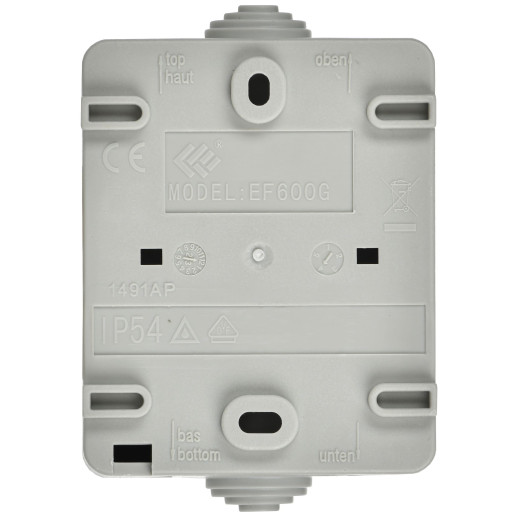 FORS Роз. с з/к/ш о/у 16А IP54 РСб20-3-ФСр сер. IEK