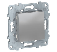 Schneider Electric Unica New Алюминий Выключатель 1-клавишный, сх. 1, 10 AX, 250В
