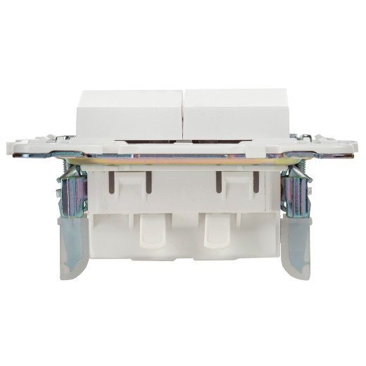 SKANDY Выключ. 2-кл. 10А SK-V04W арк. бел. IEK