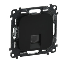 Legrand Valena ALLURE DIY Антрацит Розетка ТЛФ 1-ая (RJ11).
