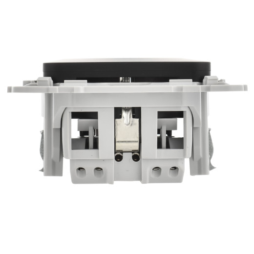 FLITE Роз. с з/к без з/ш б/к 16А РС11-1-ФлЧ чер. IEK