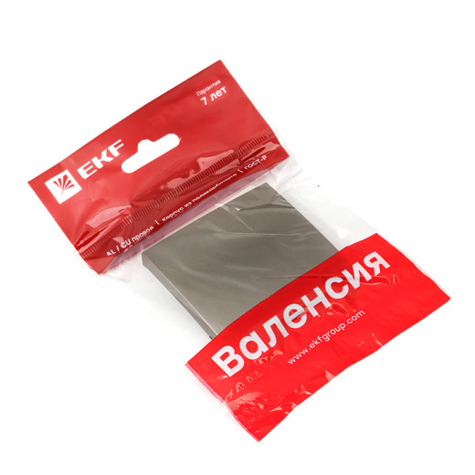 Валенсия лицевая панель выключателя 1-кл. 10А кашемир EKF PROxima