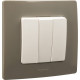 Рамка 1 пост - Legrand Etika - светлая галька