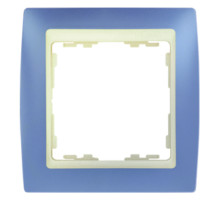 Simon 82 Сирень/Слоновая кость Рамка 1-ая