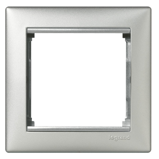 Рамка 1 пост - Legrand Valena - алюминий