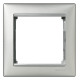 Рамка 1 пост - Legrand Valena - алюминий