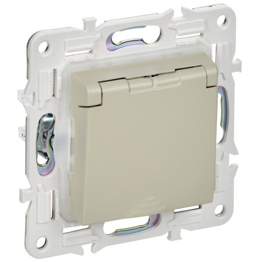 SKANDY Роз. з/к/ш кр. 16А IP44 SK-R11B беж. IEK
