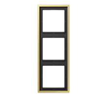 JUNG LS 990 Латунь Classic Рамка 3-ая
