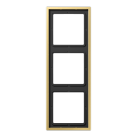 JUNG LS 990 Латунь Classic Рамка 3-ая