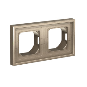 Systeme Electric ArtGallery Шампань Рамка 2-ая IP44