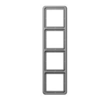 JUNG CD Серая Рамка 4-ая ударопрочная