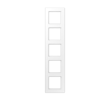 JUNG A 550 Белый матовый Рамка 5-ая