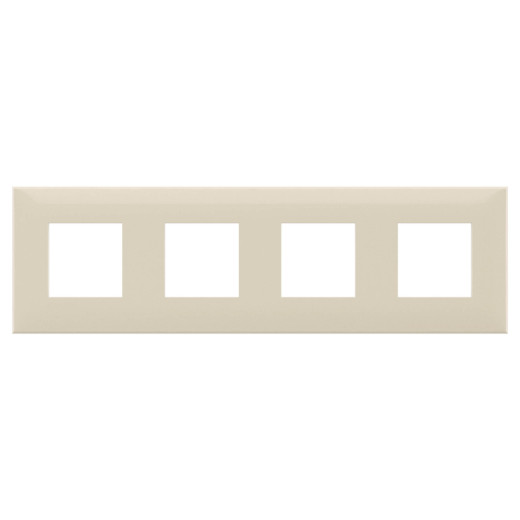 Рамка 4 поста (8 мод.), Avanti, ванильная дымка