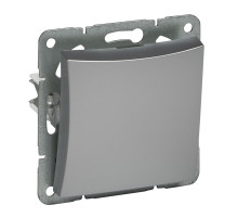 Schneider Electric Дуэт Серебро Выключатель 1-клавишный (сх.1)